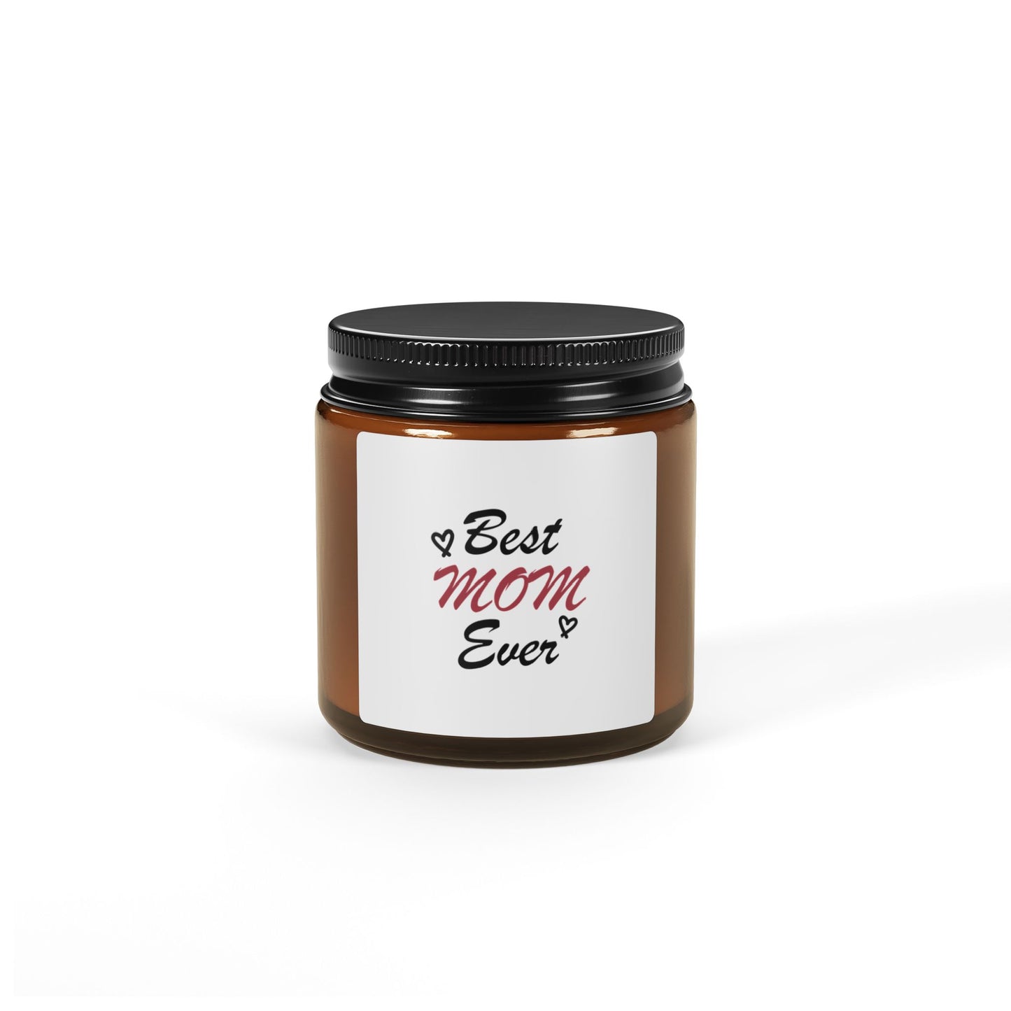 Best Mom Ever | Scented Soy Candle (Multi-Size, Amber Jar)