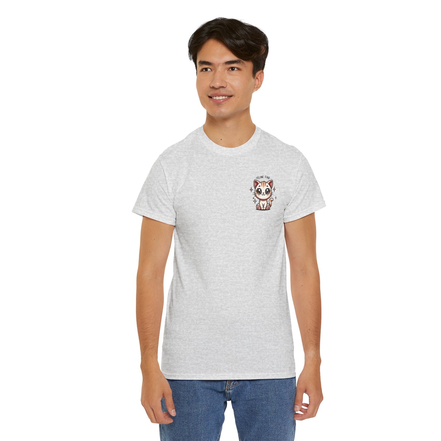 Feline Fine | Unisex Heavy Cotton Tee