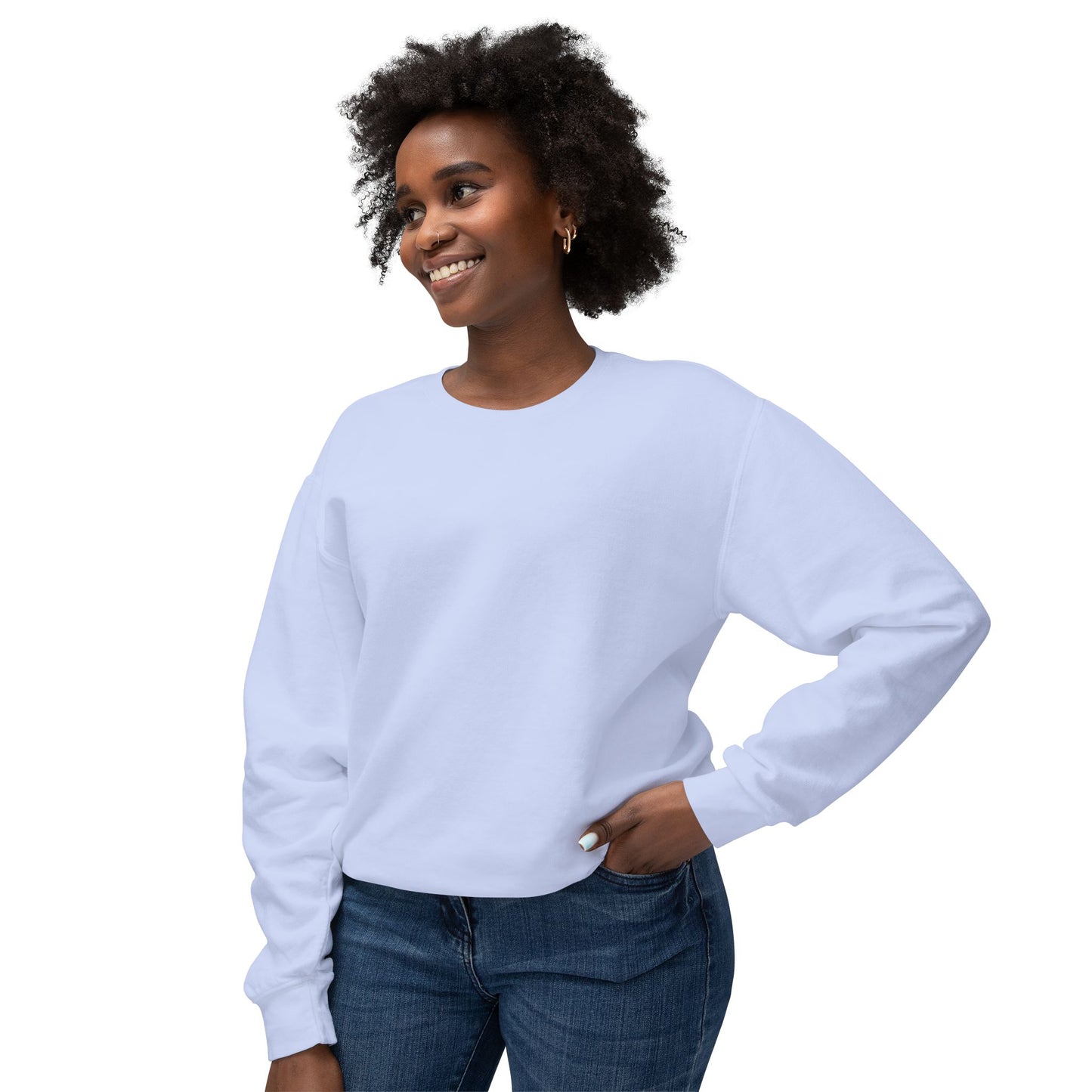 Sending Love | Unisex Lightweight Crewneck Sweatshirt