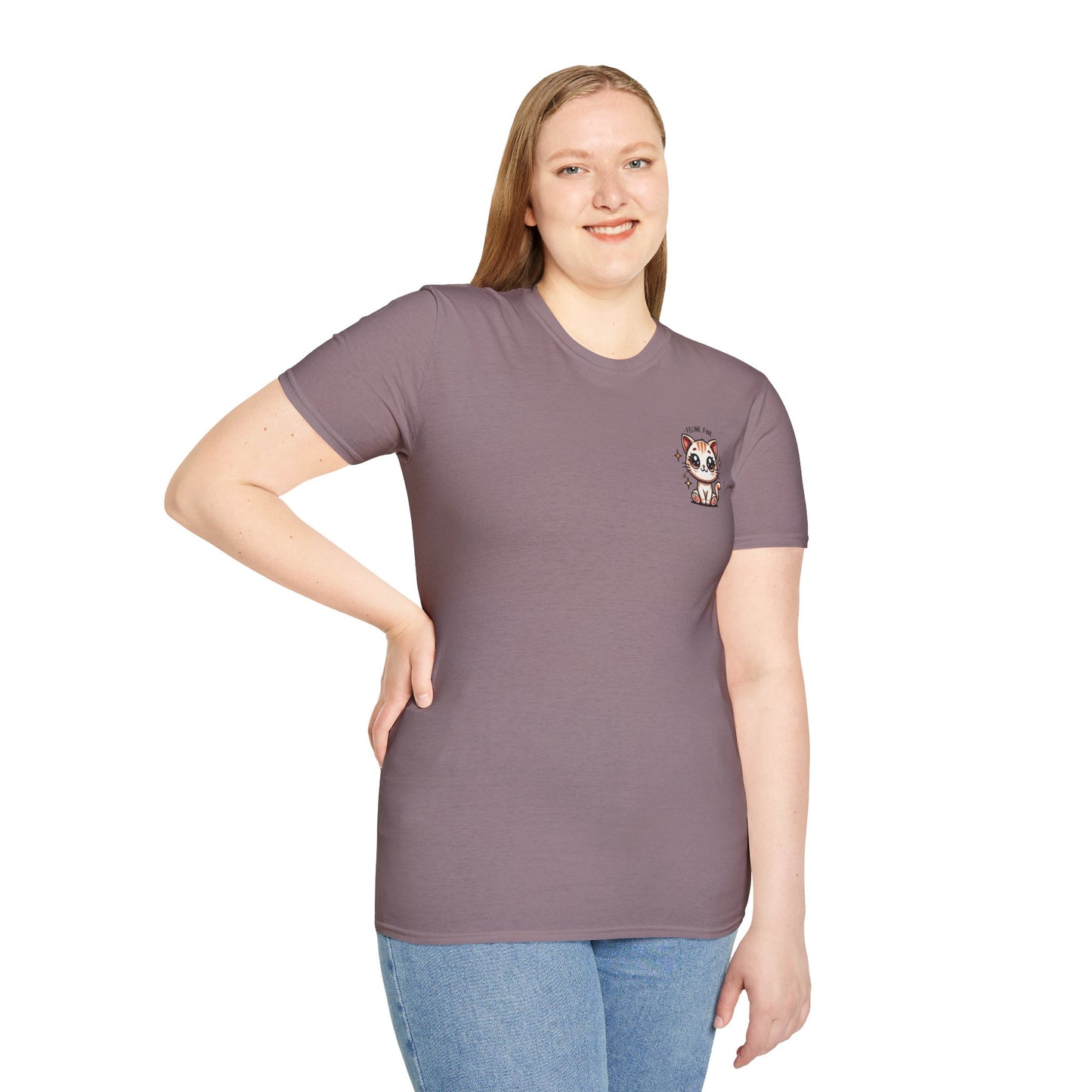 Feline Fine | Unisex Softstyle T-Shirt