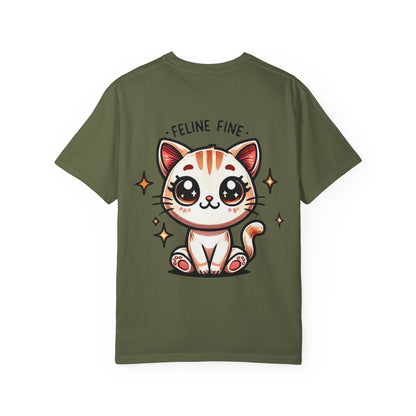 Feline Fine | Unisex Garment-Dyed T-shirt