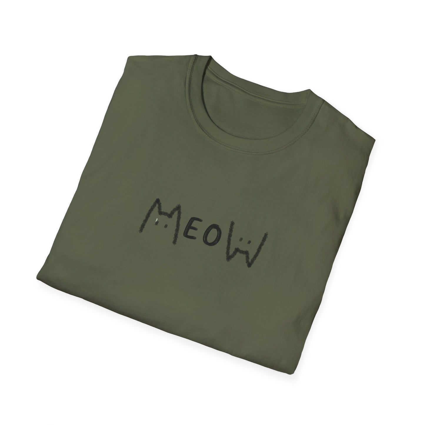 Meow_Unisex Softstyle T-Shirt