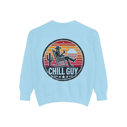 Chill Cowboy | Unisex Garment-Dyed Sweatshirt