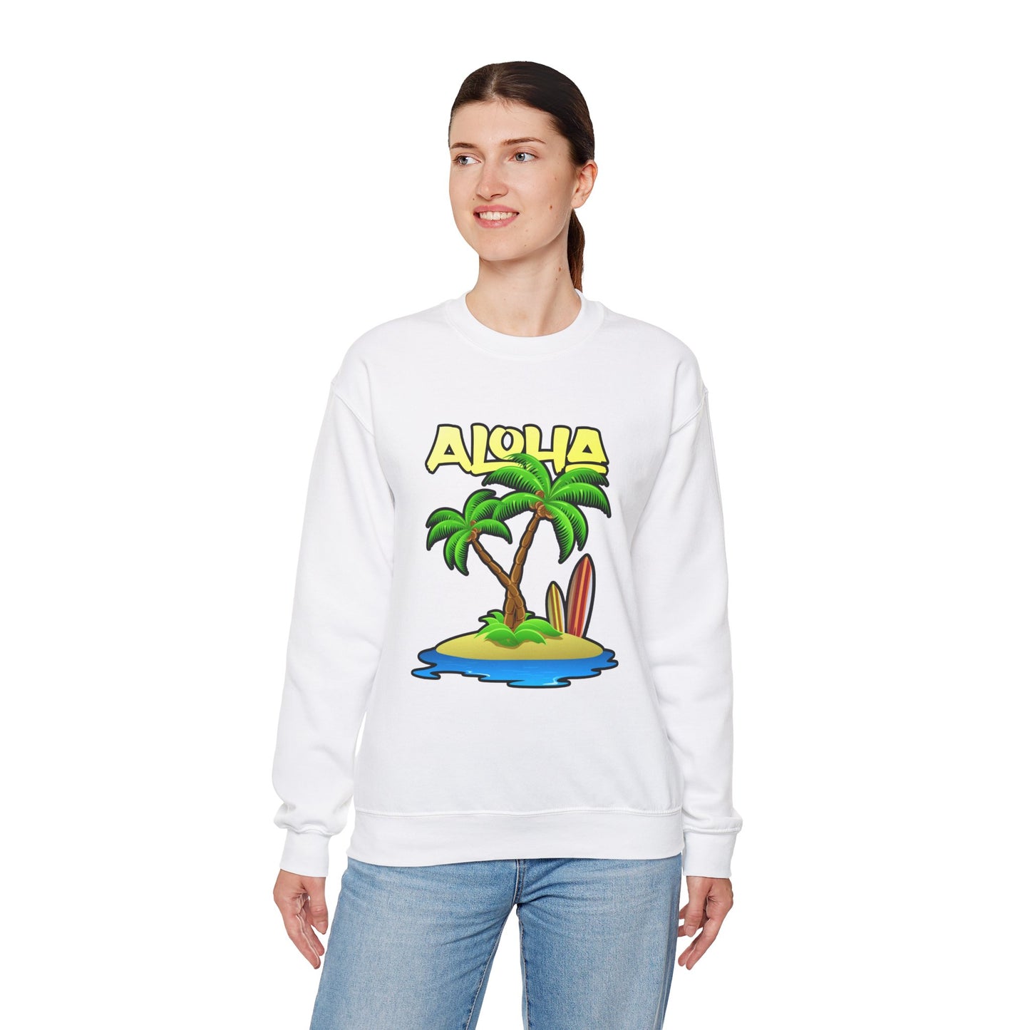 ALOHA | Unisex Heavy Blend™ Crewneck Sweatshirt