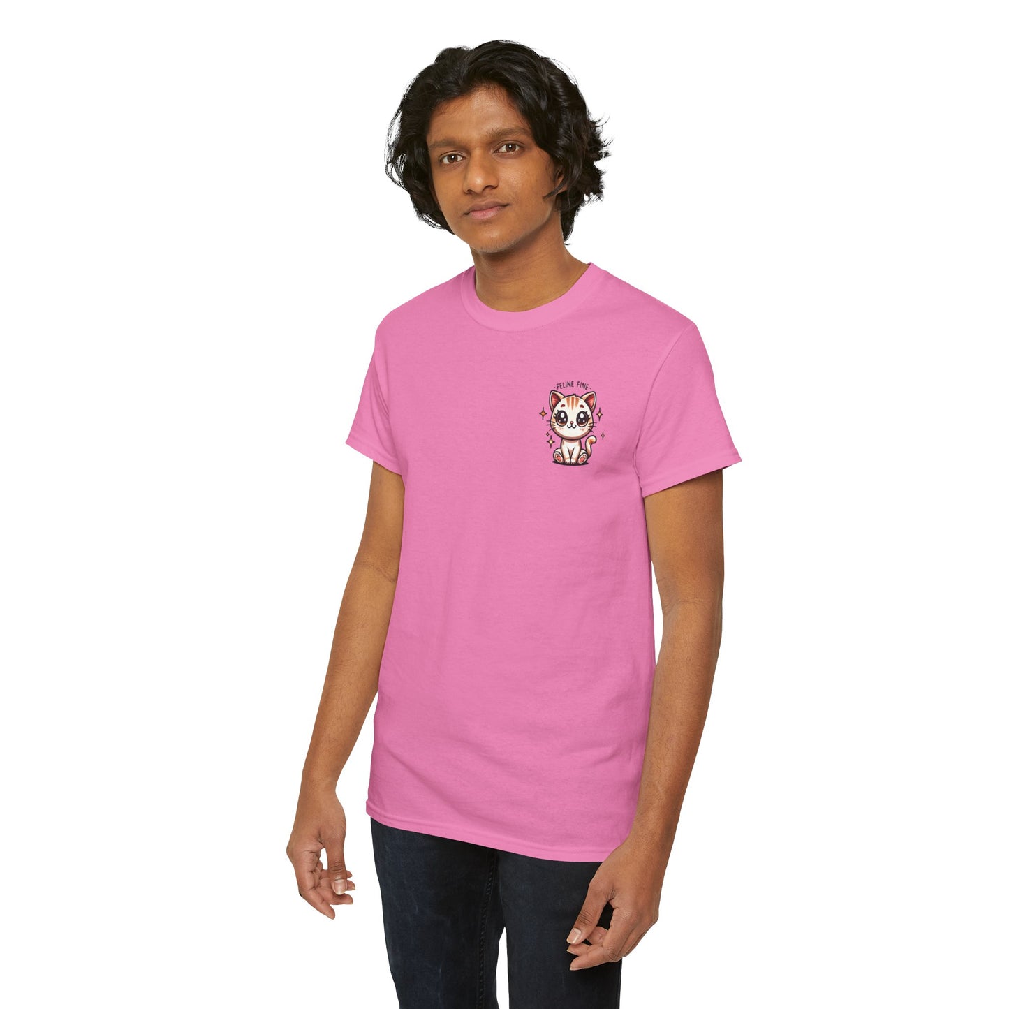 Feline Fine | Unisex Heavy Cotton Tee