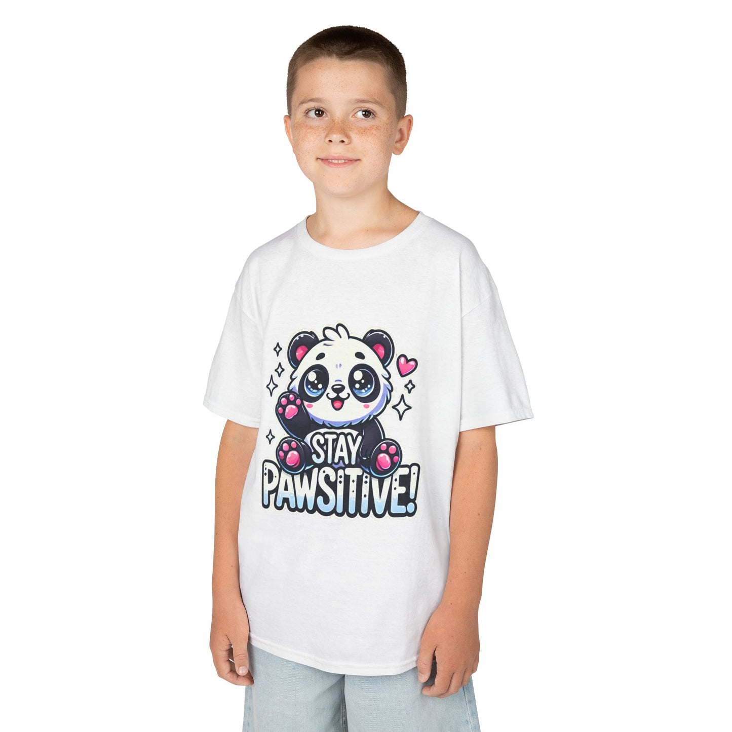 Pawsitive | Kids Heavy Cotton™ Tee