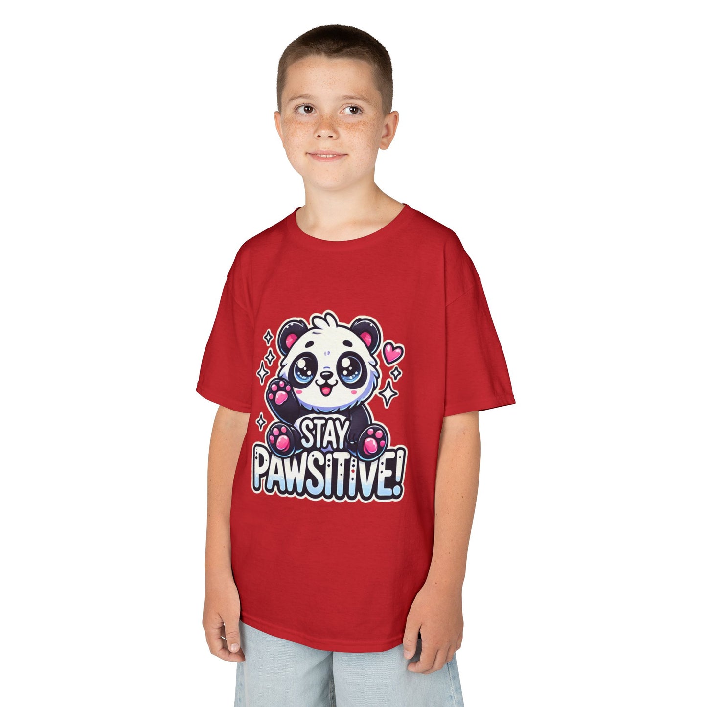 Pawsitive | Kids Heavy Cotton™ Tee