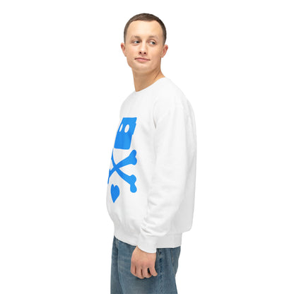 Zima Blue | Unisex Lightweight Crewneck Sweatshirt