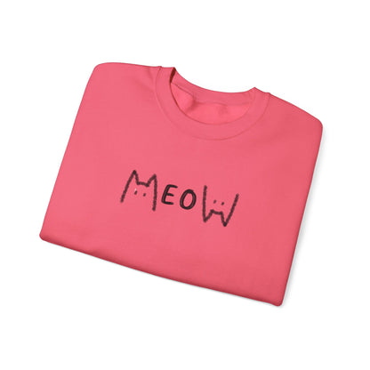 Meow_Unisex Heavy Blend™ Crewneck Sweatshirt