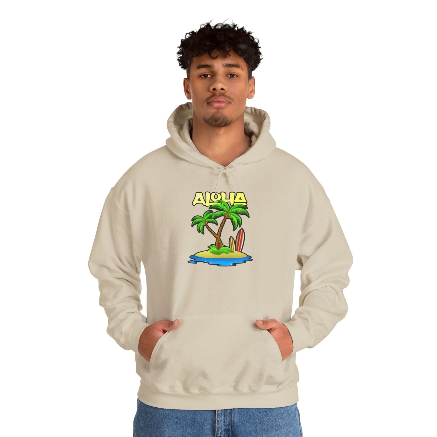 ALOHA | Unisex Heavy Blend™ Hooded Sweatshirt