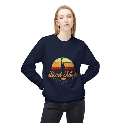 Beast Mode Activated | Unisex Midweight Softstyle Fleece Crewneck Sweatshirt