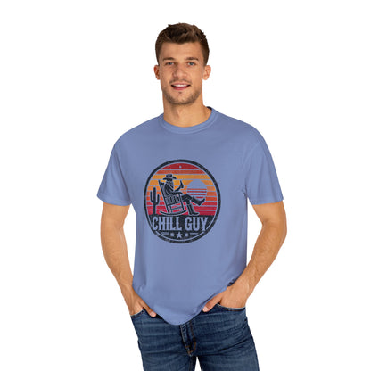 Chill Cowboy | Unisex Garment-Dyed T-shirt