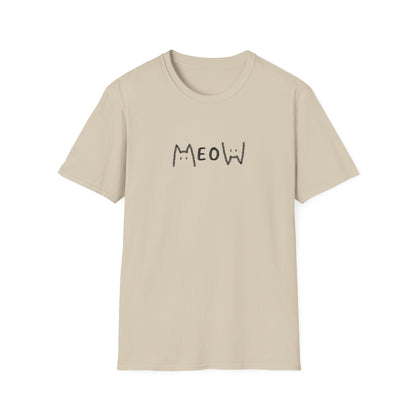 Meow_Unisex Softstyle T-Shirt