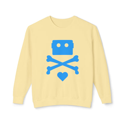 Zima Blue | Unisex Lightweight Crewneck Sweatshirt