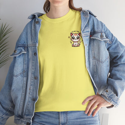 Feline Fine | Unisex Heavy Cotton Tee