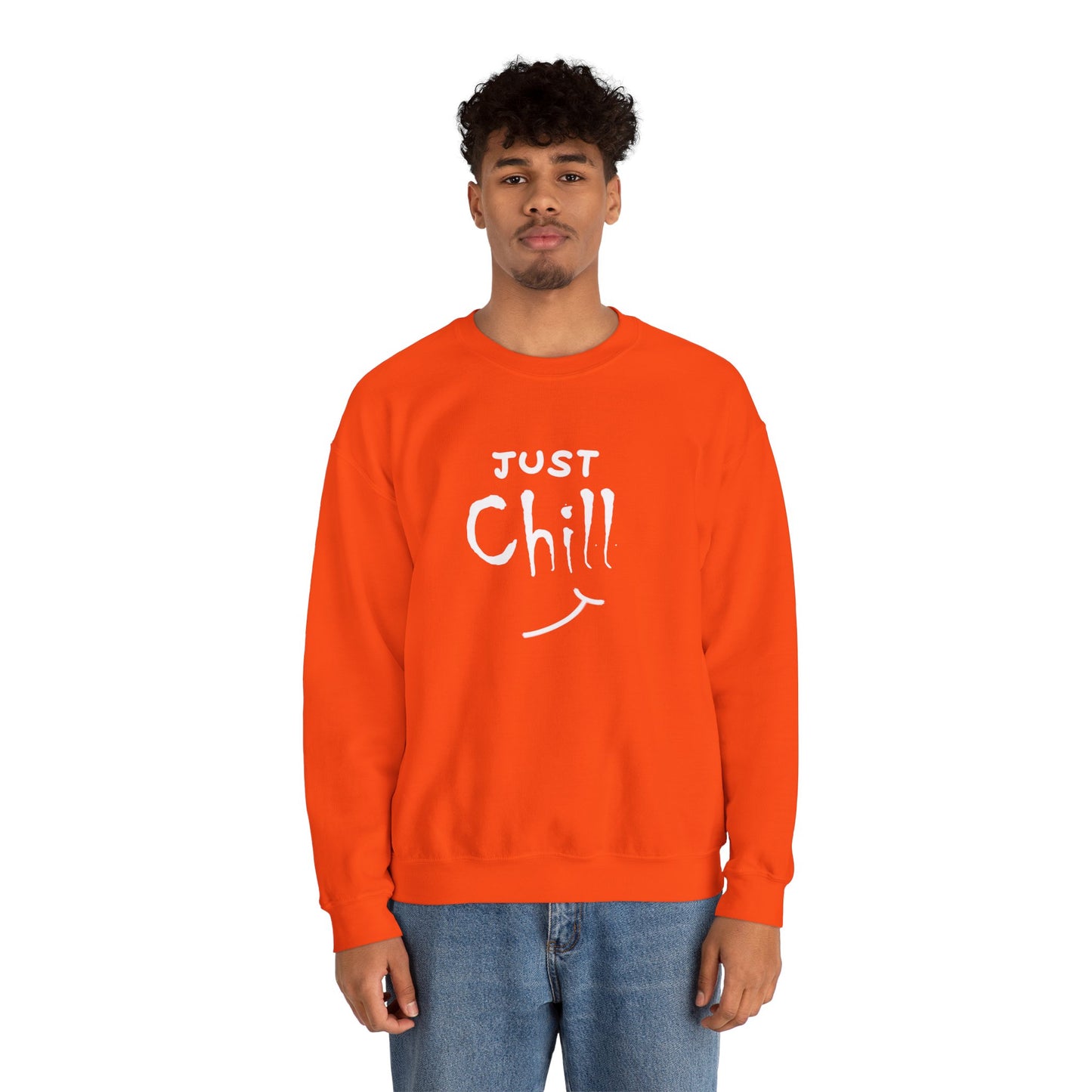 Just Chill | Unisex Heavy Blend™ Crewneck Sweatshirt