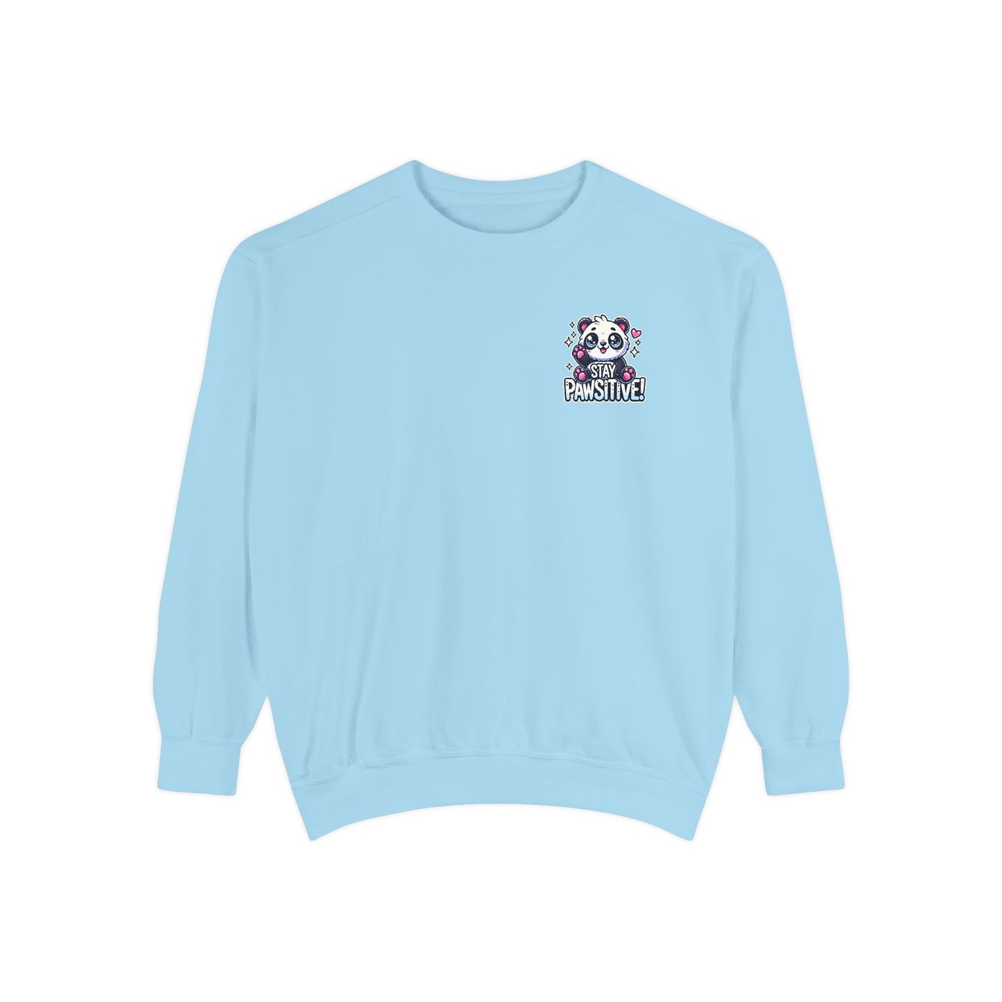 Pawsitive | Unisex Garment-Dyed Sweatshirt