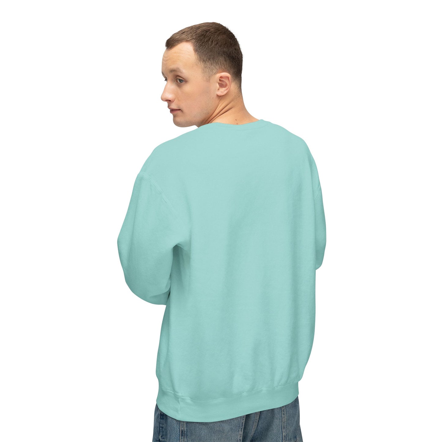 Zima Blue | Unisex Lightweight Crewneck Sweatshirt