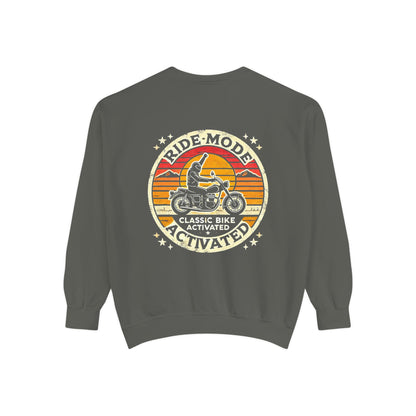Ride Mode Activated | Unisex Garment-Dyed Sweatshirt
