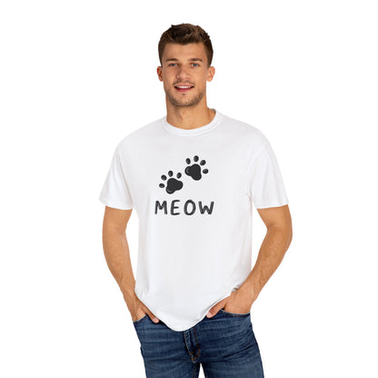 MEOW_Unisex Garment-Dyed T-shirt