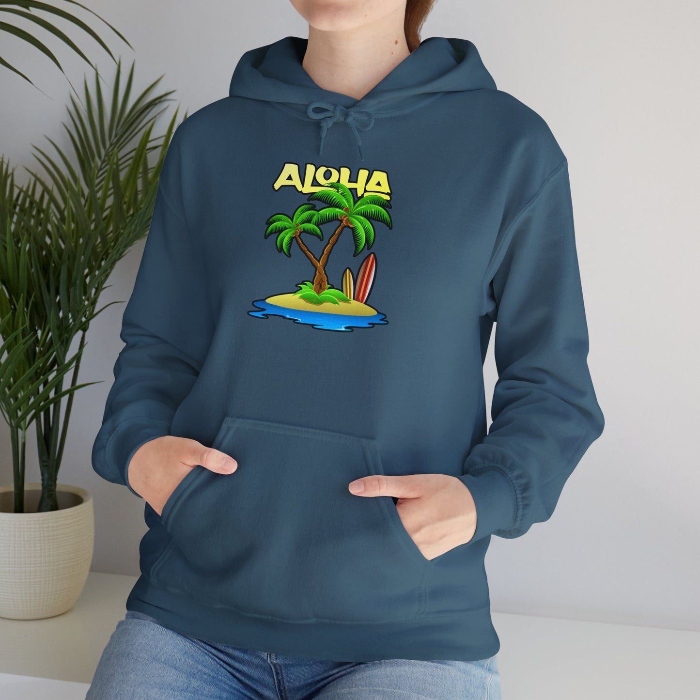 ALOHA | Unisex Heavy Blend™ Hooded Sweatshirt