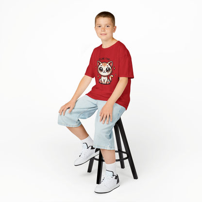 Feline Fine | Kids Heavy Cotton™ Tee