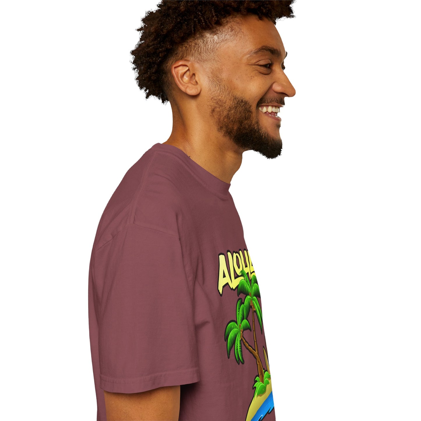 ALOHA | Unisex Garment-Dyed T-shirt