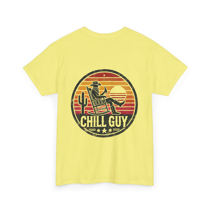Chill Cowboy | Unisex Heavy Cotton Tee