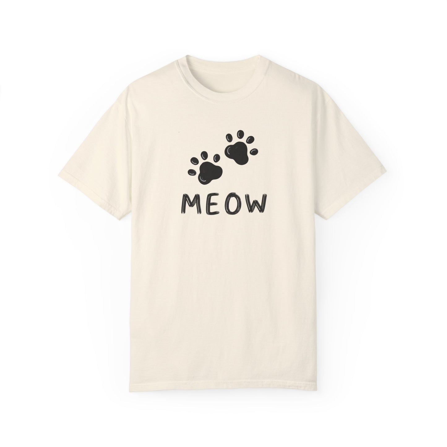 MEOW_Unisex Garment-Dyed T-shirt