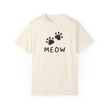 MEOW_Unisex Garment-Dyed T-shirt