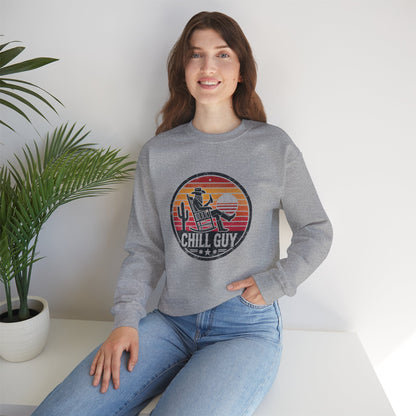 Chill Cowboy | Unisex Heavy Blend™ Crewneck Sweatshirt