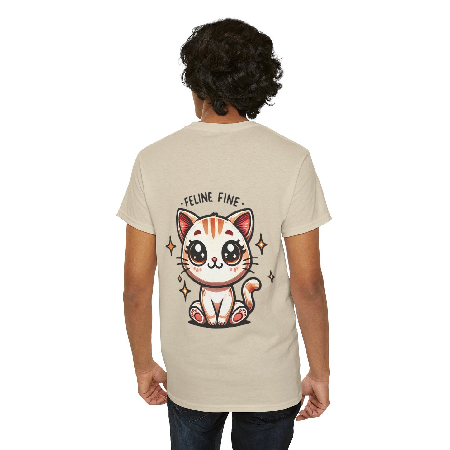 Feline Fine | Unisex Heavy Cotton Tee
