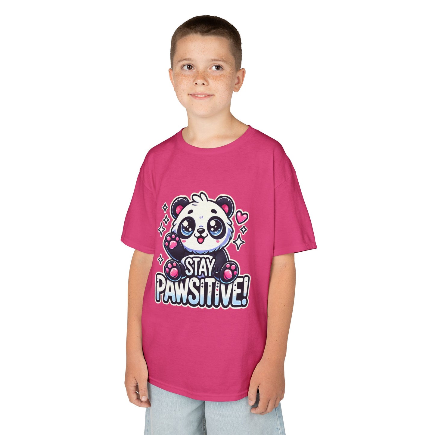 Pawsitive | Kids Heavy Cotton™ Tee