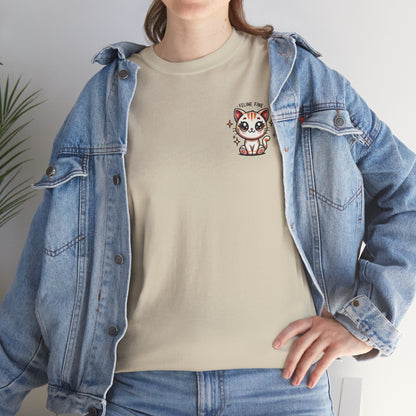 Feline Fine | Unisex Heavy Cotton Tee