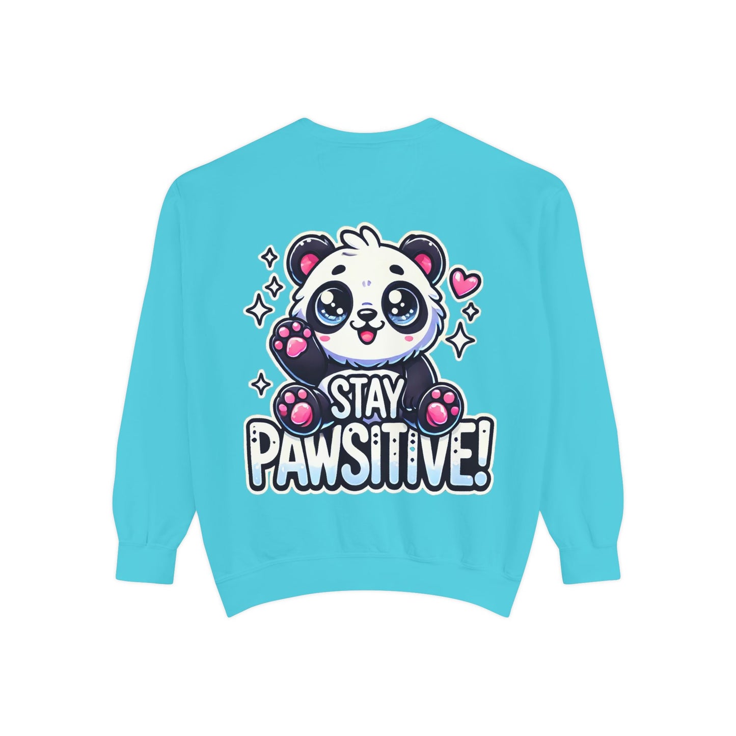 Pawsitive | Unisex Garment-Dyed Sweatshirt