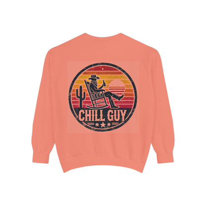 Chill Cowboy | Unisex Garment-Dyed Sweatshirt