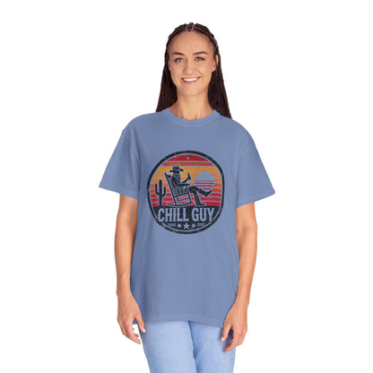 Chill Cowboy | Unisex Garment-Dyed T-shirt