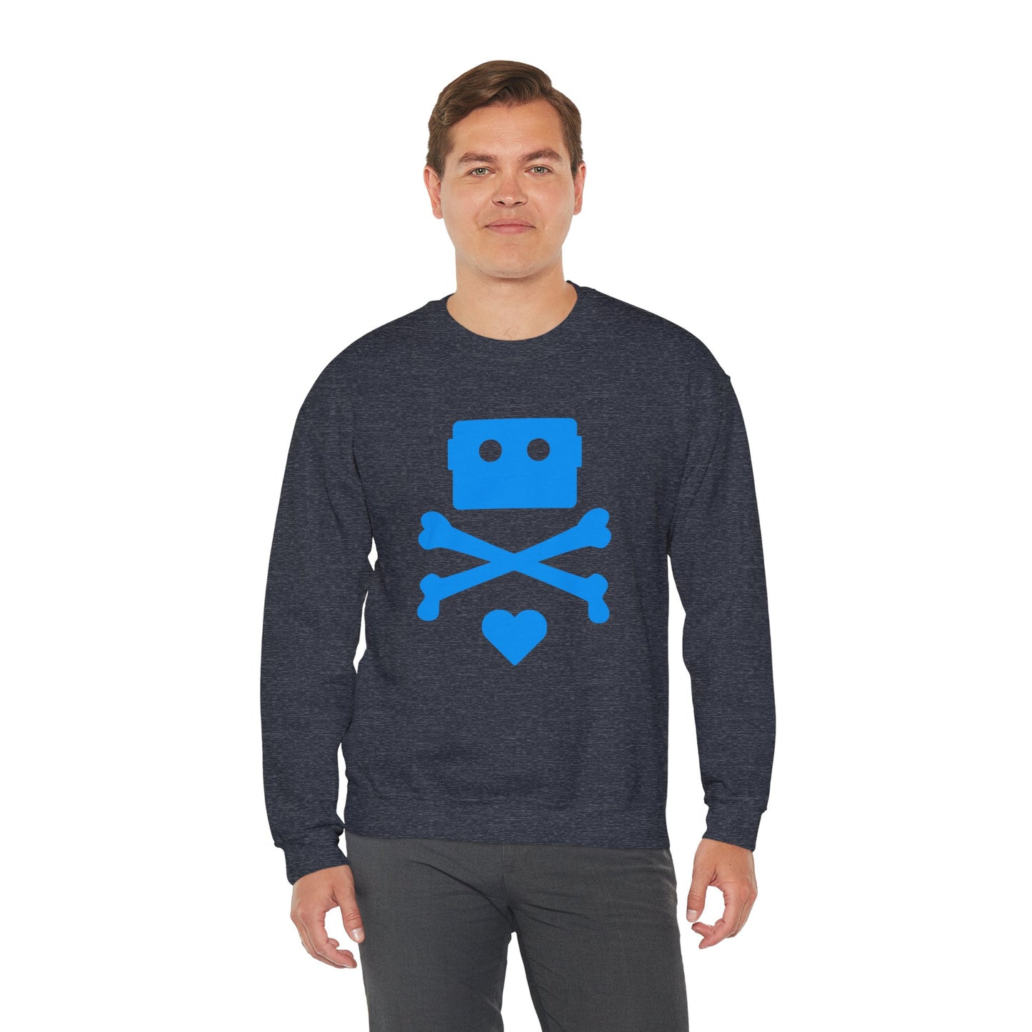 Zima Blue | Unisex Heavy Blend™ Crewneck Sweatshirt