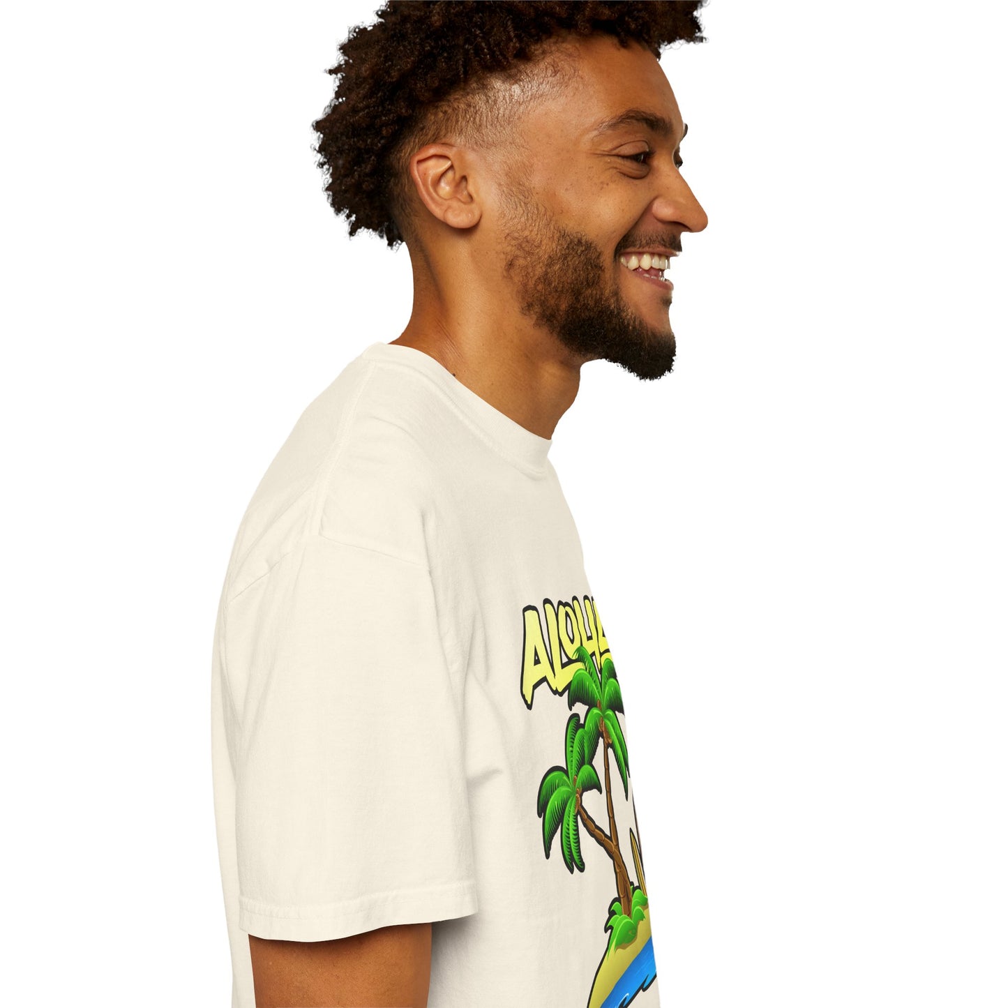 ALOHA | Unisex Garment-Dyed T-shirt