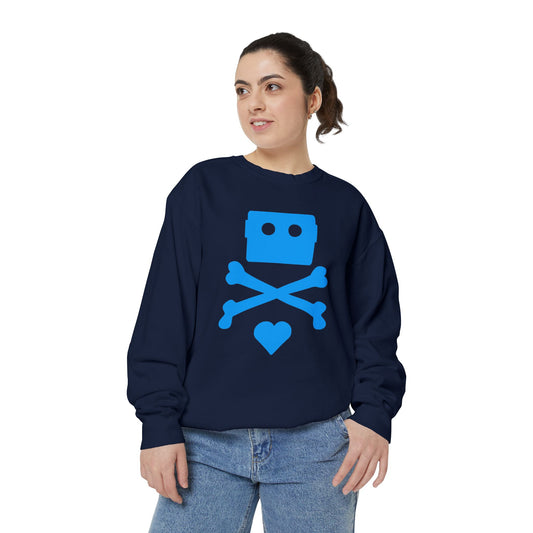 Zima Blue | Garment-Dyed Sweatshirt