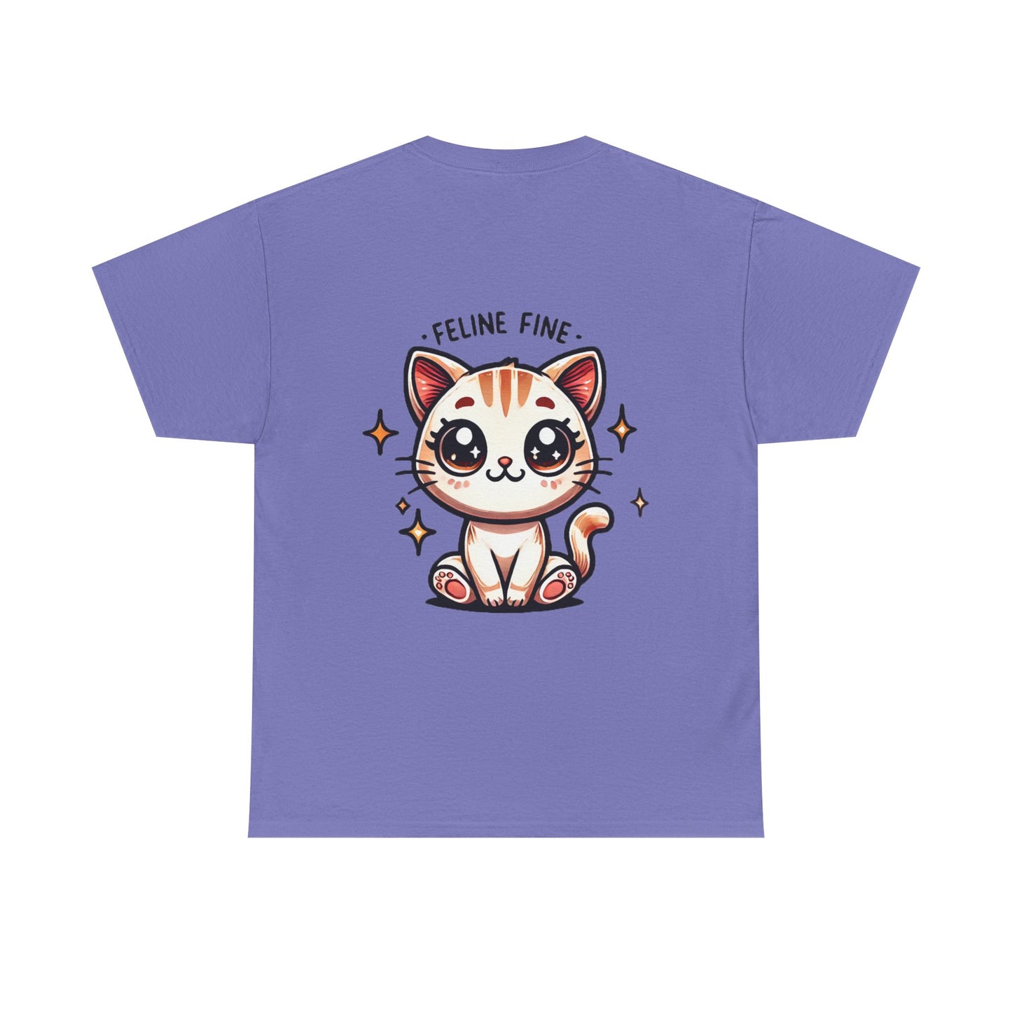 Feline Fine | Unisex Heavy Cotton Tee