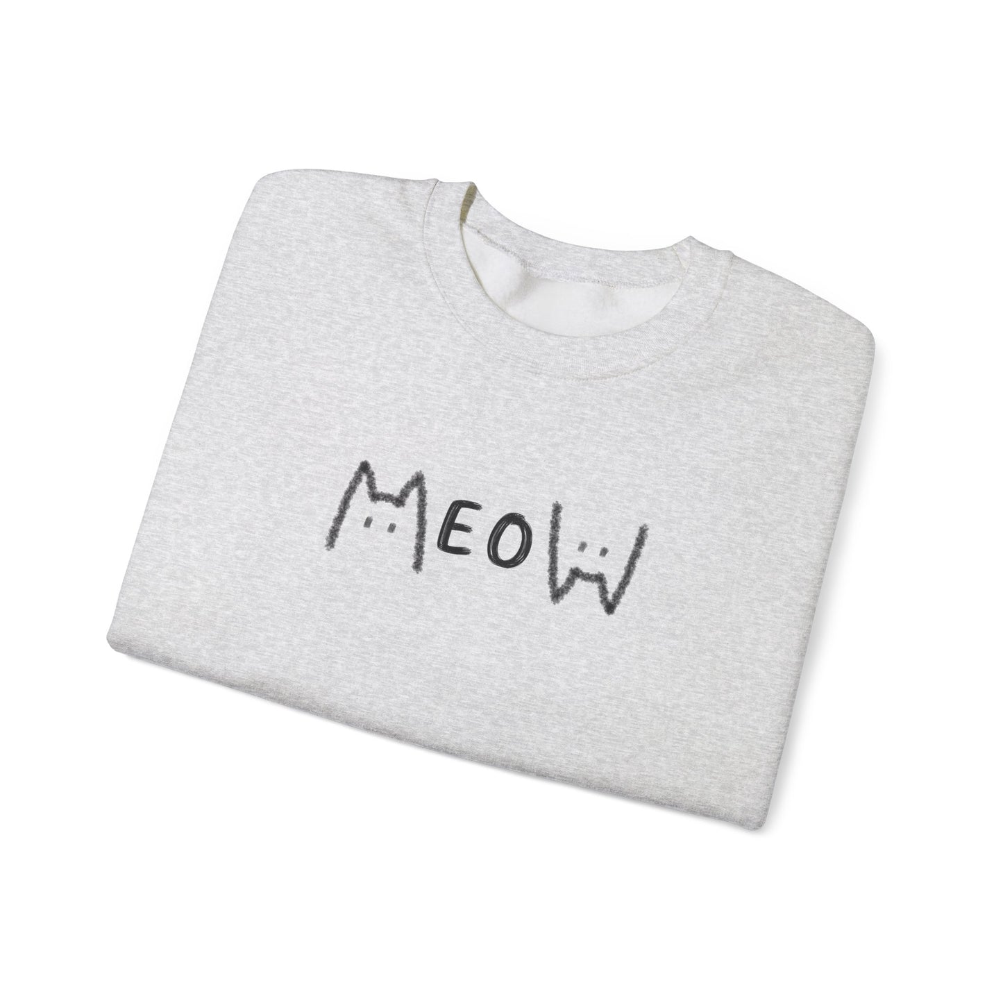 Meow_Unisex Heavy Blend™ Crewneck Sweatshirt