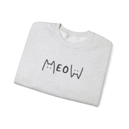 Meow_Unisex Heavy Blend™ Crewneck Sweatshirt