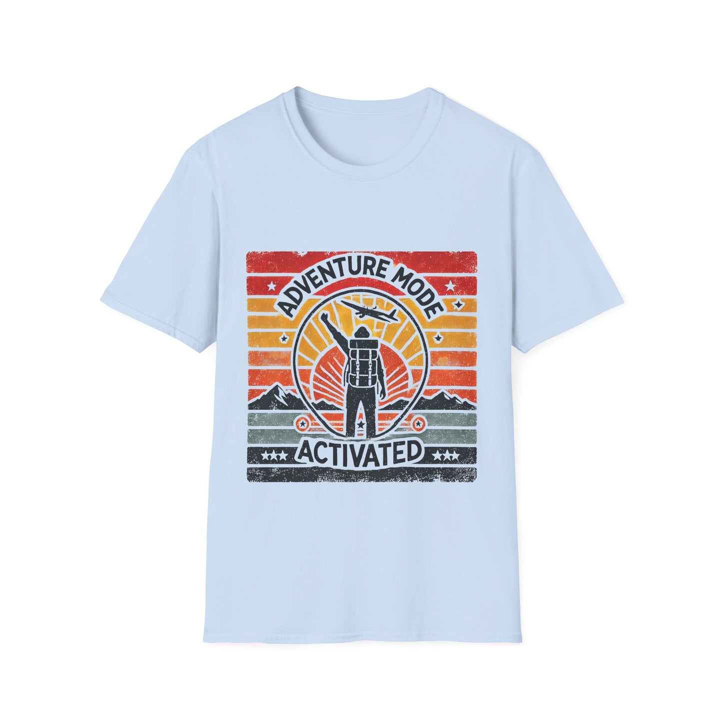 Adventure Mode Activated | Unisex Softstyle T-Shirt