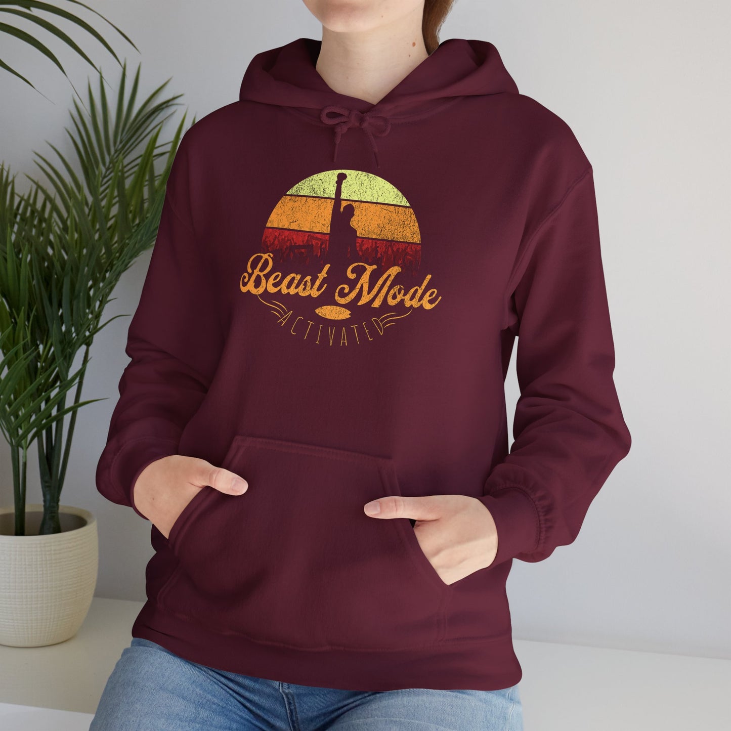 Beast Mode Activated | Unisex Heavy Blend™ Hooded Sweatshirt
