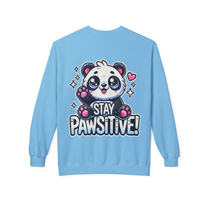 Pawsitive | Unisex Midweight Softstyle Fleece Crewneck Sweatshirt