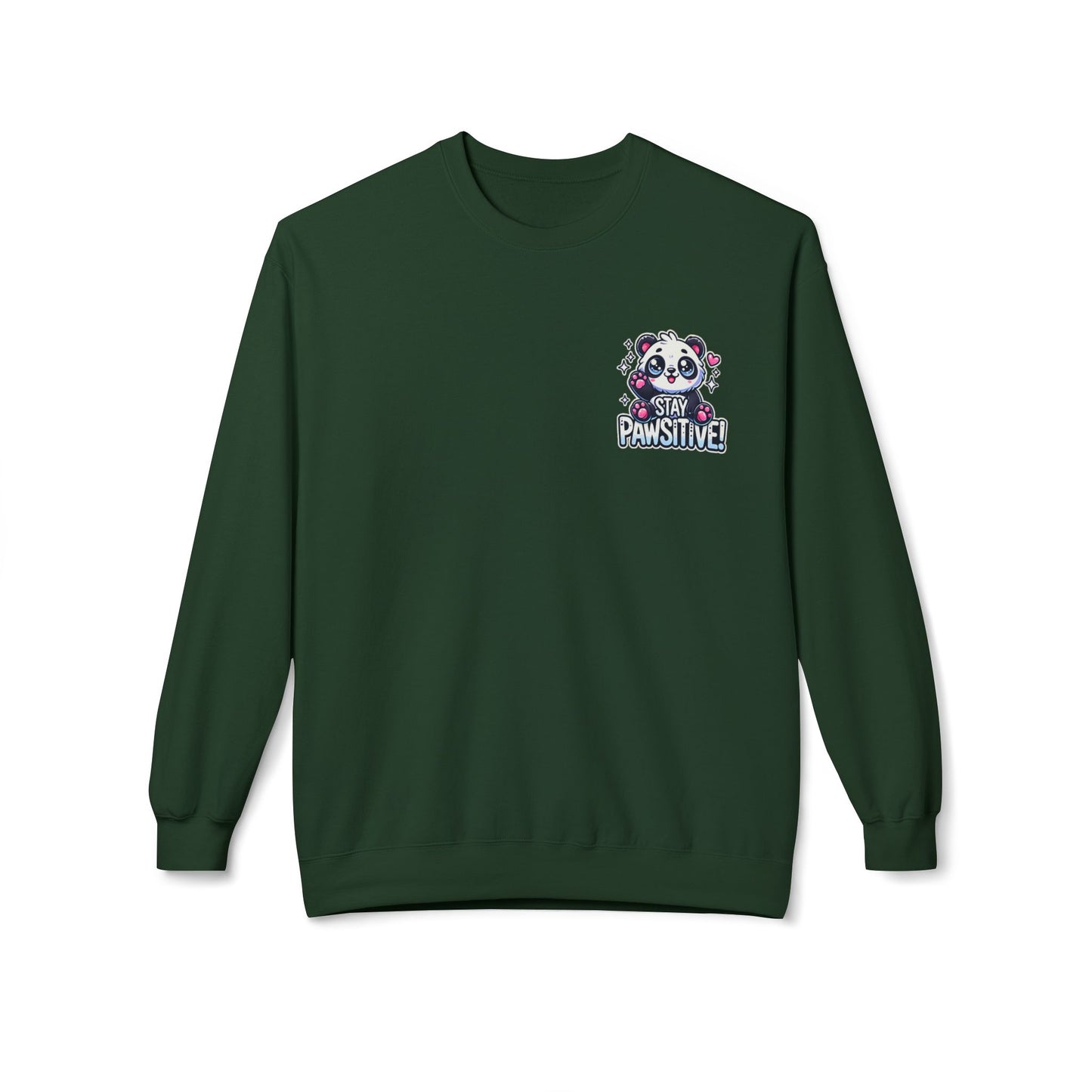 Pawsitive | Unisex Midweight Softstyle Fleece Crewneck Sweatshirt