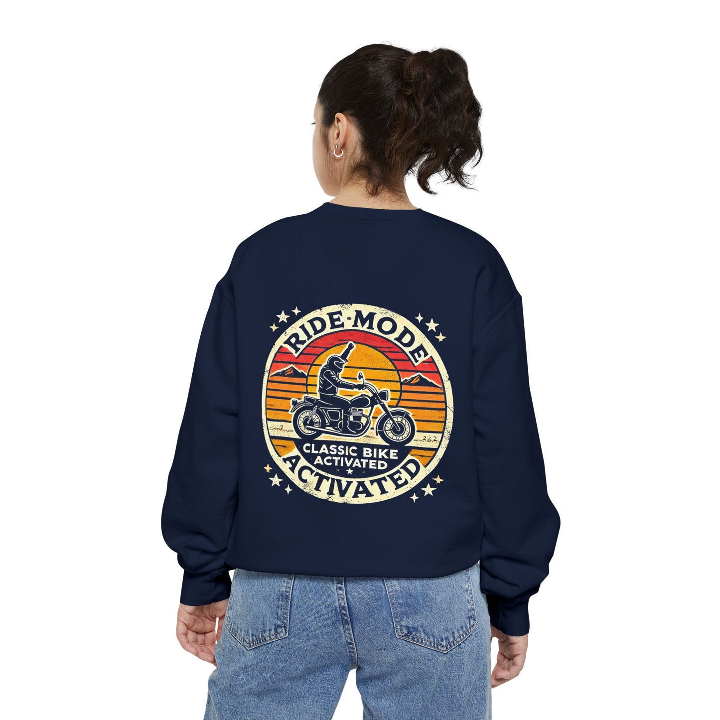 Ride Mode Activated | Unisex Garment-Dyed Sweatshirt