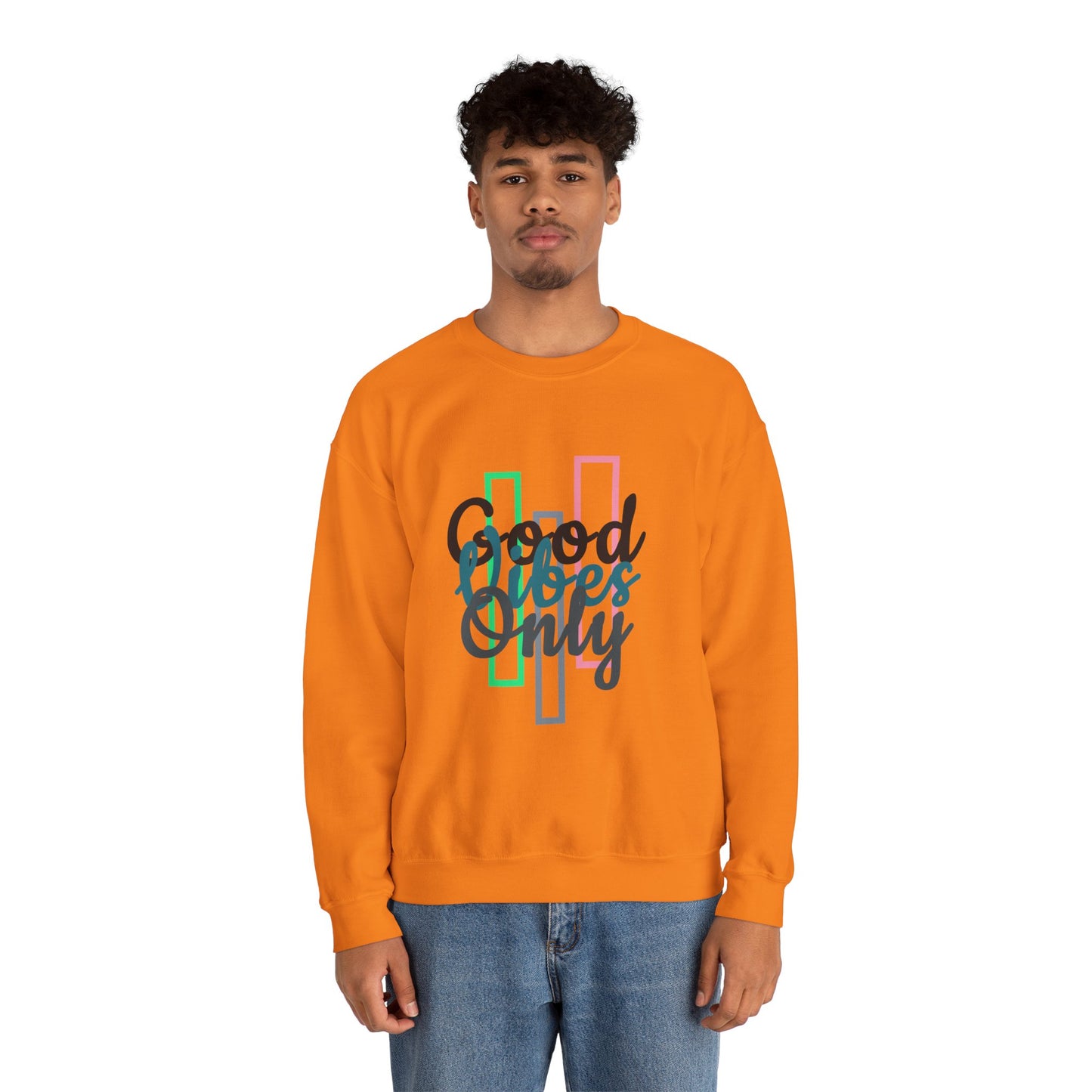 Good Vibes Only | Unisex Heavy Blend™ Crewneck Sweatshirt