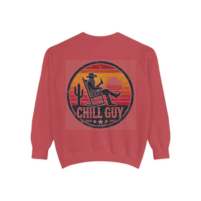 Chill Cowboy | Unisex Garment-Dyed Sweatshirt